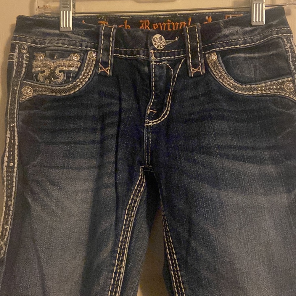 Rock Revival Ankle Skinny Jeans - Picture 2 of 11